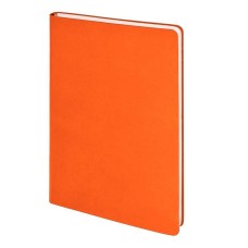 Бизнес-блокнот SMARTI, A5, оранжевый, мягкая обложка, в клетку Бизнес-блокнот SMARTI, A5, оранжевый, мягкая обложка, в клетку
