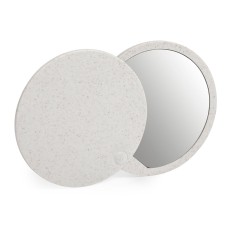 Складное зеркало GRADIOX, пластик с пшеничным волокном, белый Складное зеркало GRADIOX, пластик с пшеничным волокном, белый