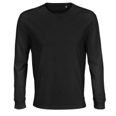 Футболка мужская PIONEER Long Sleeve,черный,M, 100% хлопок,175 г/м2 Футболка мужская PIONEER Long Sleeve,черный,M, 100% хлопок,175 г/м2
