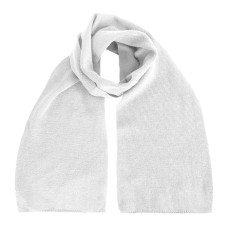 Шарф вязаный NORD, белый,100% акрил Шарф вязаный NORD, белый,100% акрил