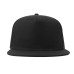 Бейсболка SNAP FIVE-S, 5 клиньев, пласт. застежка, черный, 100% переработанный полиэстер, 300 г/м2