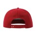 Бейсболка SNAP FIVE-S, 5 клиньев, пласт. застежка, красный, 100% переработанный полиэстер, 300 г/м2 Бейсболка SNAP FIVE-S, 5 клиньев, пласт. застежка, красный, 100% переработанный полиэстер, 300 г/м2