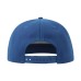 Бейсболка SNAP FIVE-S, 5 клиньев, пласт. застежка, яр-синий, 100% переработанный полиэстер, 300 г/м2