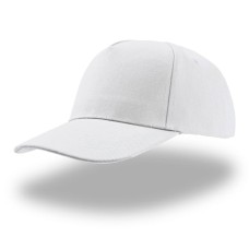 Бейсболка "LIBERTY FIVE", 5 клиньев, застежка на липучке, белый, 100% хлопок, плотность 250 г/м2 Бейсболка "LIBERTY FIVE", 5 клиньев, застежка на липучке, белый, 100% хлопок, плотность 250 г/м2