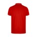 Рубашка-поло мужская SPECTRUM, к/р, красный/белый, 3XL, 100% хлопок, плотность 195 г/м2