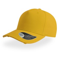 Бейсболка "CARGO", 5 клиньев, желтый, 100% хлопок, плотность 280 г/м2, металлическая застежка Бейсболка "CARGO", 5 клиньев, желтый, 100% хлопок, плотность 280 г/м2, металлическая застежка