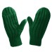 Варежки вязаные НАСВЯЗИ©, т.зеленый, 30% шерсть,70% акрил Варежки вязаные НАСВЯЗИ©, т.зеленый, 30% шерсть,70% акрил