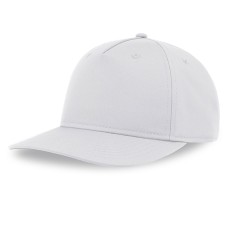 Бейсболка "RAY-S", 5 клиньев, застежка на липучке, белый, 100 % полиэстер, 166 г/м2