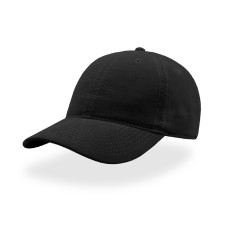 Бейсболка "CREEP", 6 клиньев, металлическая застежка, черный, 100% хлопок, 270 г/м2 Бейсболка "CREEP", 6 клиньев, металлическая застежка, черный, 100% хлопок, 270 г/м2