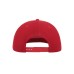 Бейсболка SNAP FIVE, 5 клиньев, пластиковая застежка, красный, 100% полиэстер, 300 г/м2 Бейсболка SNAP FIVE, 5 клиньев, пластиковая застежка, красный, 100% полиэстер, 300 г/м2