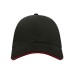 Бейсболка "LIBERTY SANDWICH",6 клиньев,сэндвич,металл.застежка,черный, 100% хлопок,250г/м2 Бейсболка "LIBERTY SANDWICH",6 клиньев,сэндвич,металл.застежка,черный, 100% хлопок,250г/м2