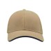 Бейсболка "LIBERTY SANDWICH",6 клиньев,сэндвич,металлич.застежка,бежевый с т.с,100% хлопок,250 г/м2 Бейсболка "LIBERTY SANDWICH",6 клиньев,сэндвич,металлич.застежка,бежевый с т.с,100% хлопок,250 г/м2