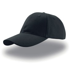 Бейсболка "LIBERTY SIX", 6 клиньев, застежка на липучке, черный, 100% хлопок, плотность 250 г/м2 Бейсболка "LIBERTY SIX", 6 клиньев, застежка на липучке, черный, 100% хлопок, плотность 250 г/м2