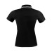 Рубашка поло женская RODI LADY, черный, M, 100% хлопок,180 г/м2 Рубашка поло женская RODI LADY, черный, M, 100% хлопок,180 г/м2