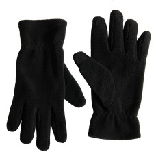 Перчатки флисовые сенсорные TRAIL, S/M, черный,100% полиэстер, 220 гм2 Перчатки флисовые сенсорные TRAIL, S/M, черный,100% полиэстер, 220 гм2