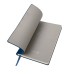 Бизнес-блокнот FUNKY, 130*210 мм, темно-синий, серый форзац, мягкая обложка, в линейку Бизнес-блокнот FUNKY, 130*210 мм, темно-синий, серый форзац, мягкая обложка, в линейку