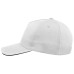 Бейсболка "START FIVE SANDWICH", 5 клиньев, застежка на липучке, белый, 100% хлопок, 160 г/м2 Бейсболка "START FIVE SANDWICH", 5 клиньев, застежка на липучке, белый, 100% хлопок, 160 г/м2