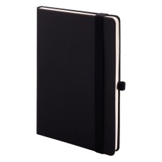 Бизнес-блокнот А5 FLIPPY, черный, твердая обложка, в линейку Бизнес-блокнот А5 FLIPPY, черный, твердая обложка, в линейку
