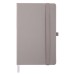 Бизнес-блокнот А5 FLIPPY, серый, твердая обложка, в линейку Бизнес-блокнот А5 FLIPPY, серый, твердая обложка, в линейку