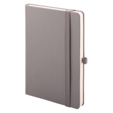 Бизнес-блокнот А5 FLIPPY, серый, твердая обложка, в линейку Бизнес-блокнот А5 FLIPPY, серый, твердая обложка, в линейку