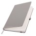 Бизнес-блокнот А5 FLIPPY, серый, твердая обложка, в линейку Бизнес-блокнот А5 FLIPPY, серый, твердая обложка, в линейку