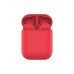Наушники беспроводные с зарядным боксом TWS AIR SOFT, цвет красный