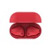 Наушники беспроводные с зарядным боксом TWS AIR SOFT, цвет красный