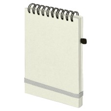 Блокнот на спирали MEMO, размер 95х145 мм, бежевый, блок в клетку Блокнот на спирали MEMO, размер 95х145 мм, бежевый, блок в клетку