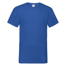 Футболка "Valueweight V-Neck T", ярко-синий_M, 100% х/б, 165г/м2