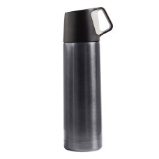 Термос вакуумный GRAPHITE, сталь, черный, 500 мл Термос вакуумный GRAPHITE, сталь, черный, 500 мл