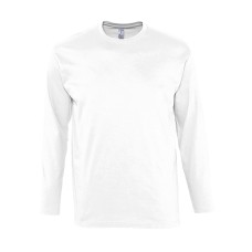 Футболка мужская с длинным рукавом MONARCH, белый, 2XL, 100% хлопок, 150 г/м2 Футболка мужская с длинным рукавом MONARCH, белый, 2XL, 100% хлопок, 150 г/м2