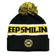 Образец вязанная шапка CUSTOM MERCH с помпоном и отворотом, двойная, 100% аркил Образец вязанная шапка CUSTOM MERCH с помпоном и отворотом, двойная, 100% аркил