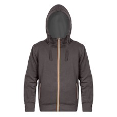 Толстовка мужская "LAS VEGAS MAN", тёмно-серый, 2XL, 65% полиэстер, 35% хлопок, 280 г/м2