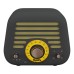 Колонка беспроводная RETRO L, цвет серый Колонка беспроводная RETRO L, цвет серый