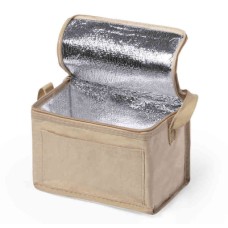 Термосумка ZAYKA, 21 x 15 x 15 см, ламинированная бумага 105 г/м2, алюминий, бежевый Термосумка ZAYKA, 21 x 15 x 15 см, ламинированная бумага 105 г/м2, алюминий, бежевый