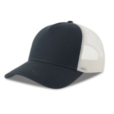 Бейсболка RAPPER COTTON-S, п. заст, 5 клин, тёмно-синий/белый, 100% хлопок/100% полиэстер, 280 г/м2 Бейсболка RAPPER COTTON-S, п. заст, 5 клин, тёмно-синий/белый, 100% хлопок/100% полиэстер, 280 г/м2