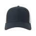 Бейсболка RAPPER COTTON-S, п. заст, 5 клин, тёмно-синий/белый, 100% хлопок/100% полиэстер, 280 г/м2 Бейсболка RAPPER COTTON-S, п. заст, 5 клин, тёмно-синий/белый, 100% хлопок/100% полиэстер, 280 г/м2