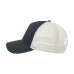 Бейсболка RAPPER COTTON-S, п. заст, 5 клин, тёмно-синий/белый, 100% хлопок/100% полиэстер, 280 г/м2 Бейсболка RAPPER COTTON-S, п. заст, 5 клин, тёмно-синий/белый, 100% хлопок/100% полиэстер, 280 г/м2