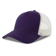 Бейсболка RAPPER COTTON-S, п. заст, 5 клин, фиолетовый/белый, 100% хлопок/100% полиэстер, 280 г/м2 Бейсболка RAPPER COTTON-S, п. заст, 5 клин, фиолетовый/белый, 100% хлопок/100% полиэстер, 280 г/м2