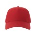 Бейсболка RAPPER COTTON-S, п. заст, 5 клин, красный, 100% хлопок/100% полиэстер, 280 г/м2 Бейсболка RAPPER COTTON-S, п. заст, 5 клин, красный, 100% хлопок/100% полиэстер, 280 г/м2