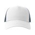 Бейсболка RAPPER COTTON-S, п. заст, 5 клин, белый/тёмно-синий, 100% хлопок/100% полиэстер, 280 г/м2 Бейсболка RAPPER COTTON-S, п. заст, 5 клин, белый/тёмно-синий, 100% хлопок/100% полиэстер, 280 г/м2