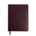 Ежедневник недатированный Joy, А5, бордовый, белый блок, серебряный обрез Ежедневник недатированный Joy, А5, бордовый, белый блок, серебряный обрез