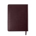 Ежедневник недатированный Joy, А5, бордовый, белый блок, серебряный обрез Ежедневник недатированный Joy, А5, бордовый, белый блок, серебряный обрез
