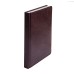 Ежедневник недатированный Joy, А5, бордовый, белый блок, серебряный обрез Ежедневник недатированный Joy, А5, бордовый, белый блок, серебряный обрез