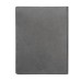 Бизнес-блокнот "Biggy", B5 формат, серый, серый форзац, мягкая обложка, в клетку Бизнес-блокнот "Biggy", B5 формат, серый, серый форзац, мягкая обложка, в клетку
