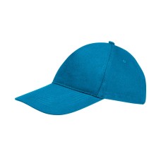 Бейсболка "SUNNY", 5 клиньев, застежка на липучке, бирюзовый, 100% хлопок, плотность 180 г/м2 Бейсболка "SUNNY", 5 клиньев, застежка на липучке, бирюзовый, 100% хлопок, плотность 180 г/м2