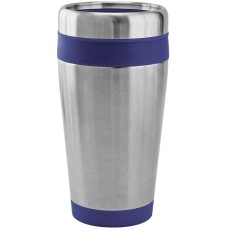 Термокружка дорожная с крышкой "Хит", 450 мл, синий, металл, лазерная гравировка Термокружка дорожная с крышкой "Хит", 450 мл, синий, металл, лазерная гравировка