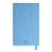 Бизнес-блокнот FUNKY, 130*210 мм, голубой, серый форзац, мягкая обложка, блок-линейка Бизнес-блокнот FUNKY, 130*210 мм, голубой, серый форзац, мягкая обложка, блок-линейка