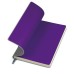 Ежедневник недатированный "FunkyPlan",130*210 мм,  серый/фиолетовый форзац,блок-линейка