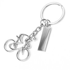 Брелок SILV CYCLIST, 4,0 x 4,0 x 0,4 см, металл Брелок SILV CYCLIST, 4,0 x 4,0 x 0,4 см, металл